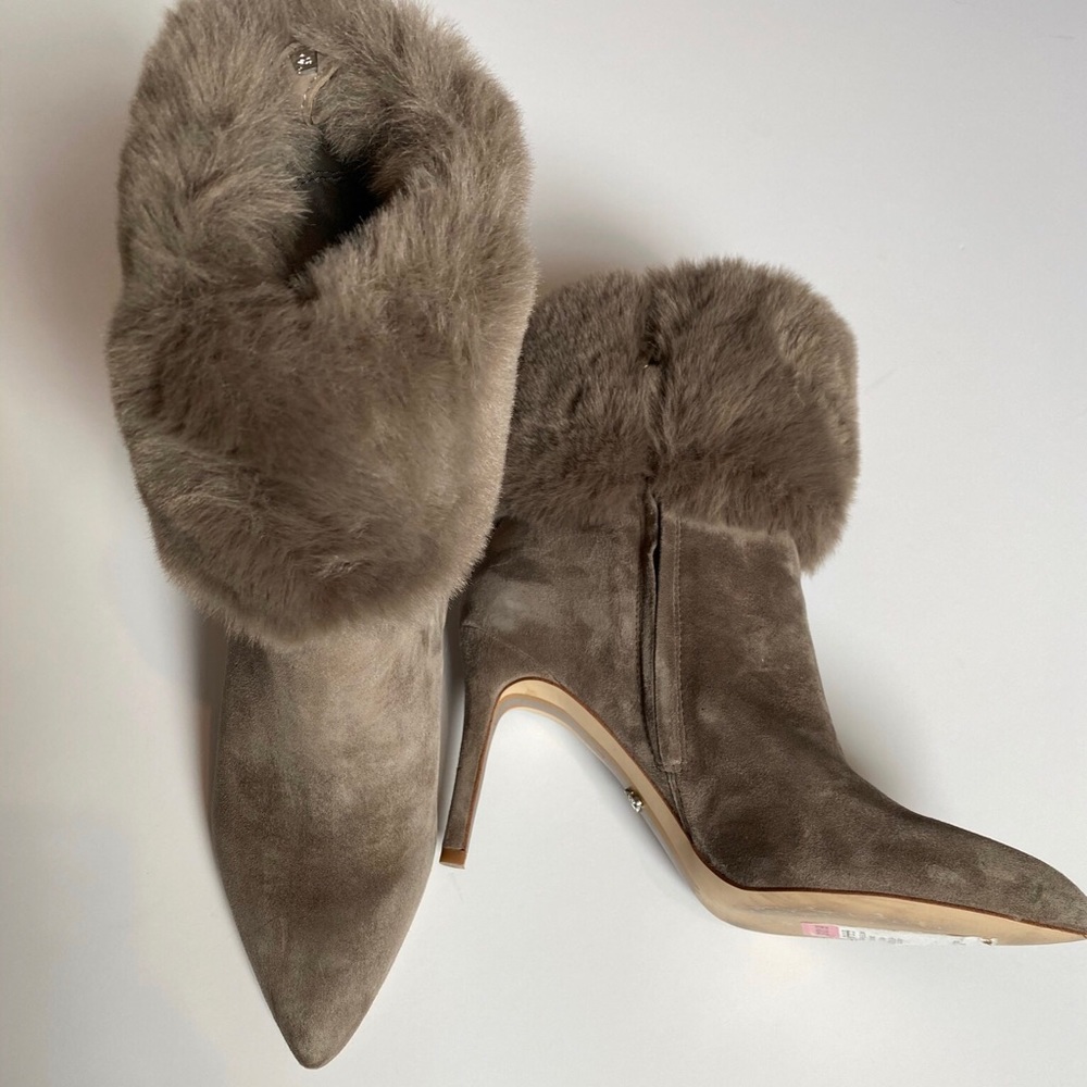Sam Edelman Ankle Fur Booties